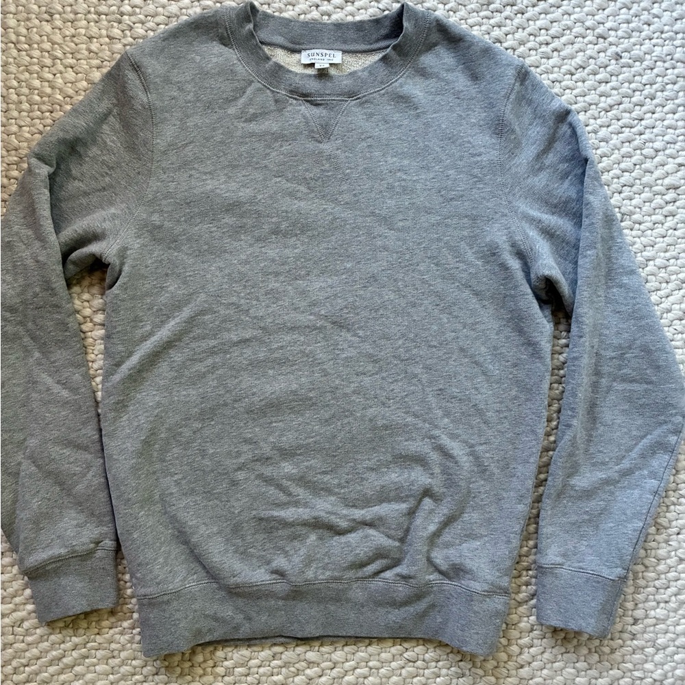 Sunspel Classic Gray sweatshirt -Xs